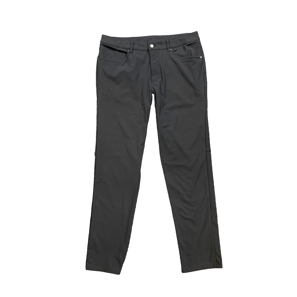 Lululemon Pants Mens 34 Gotham Gray Classic Fit ABC Performance Travel Golf